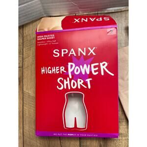 New in pkg Spanx higher power shorts medium